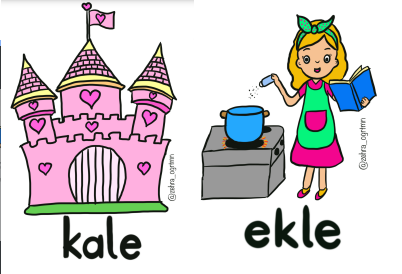 K Sesi Görselleri (Renkli)